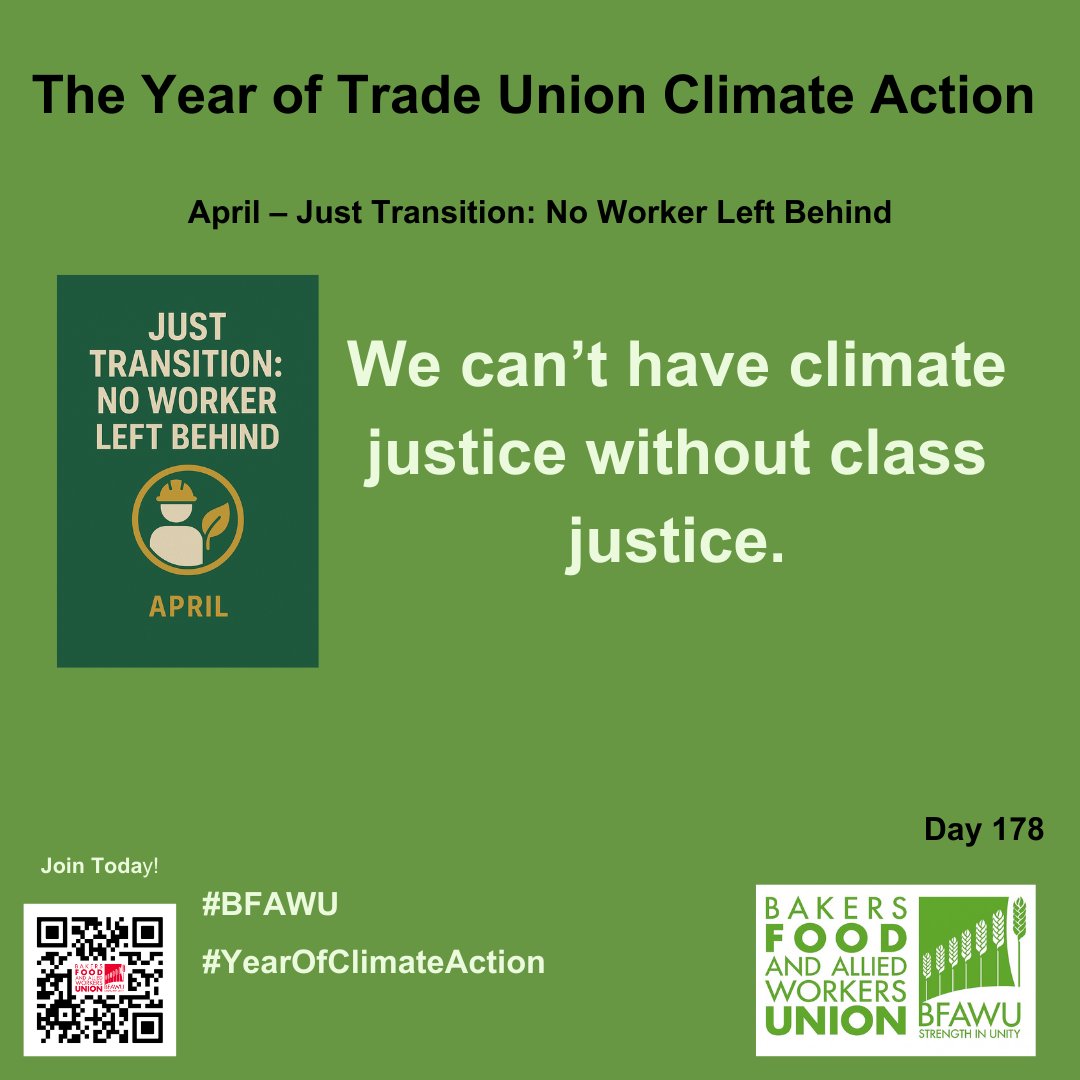 BFAWU Green tweet media