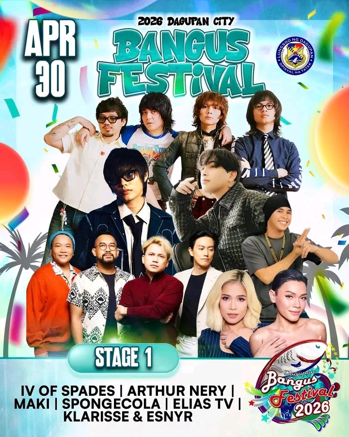I’m looking for someone to join me for 'team live' to support Esnyr this April 30 at the Bangus Festival, Dagupan City (Stage 1). Esnyr will be joined by Ate Klang, Arthur Nery, Maki, IV of Spades, Sponge Cola, and Elias. Just DM me if you’re interested!

<a href="/MFOFC_/">THE FAIRIES OF MFO</a> <a href="/bresnyrkadaofc/">BRESNYRKADA OFC</a>