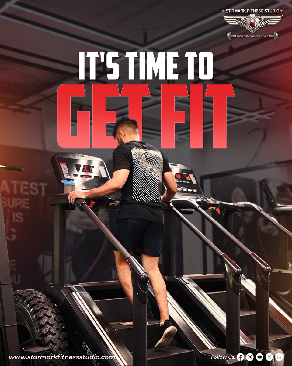 StarmarkStudio's tweet image. Crush your session and feel the power today! 💪⚡ 

Success starts with that first step, and real results follow when you show up and give your best. Let’s make it happen! 🙌
.
📱 Join Now👉🏻 9831130003
🔴 More 👉🏻 starmarkfitnessstudio.com
.
#fitnessmotivation #trainhard