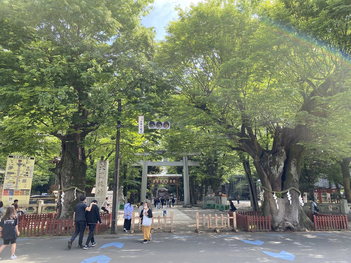 ThunderMarge154's tweet photo. 大國魂神社(東京都府中市)と御朱印
府中駅の南にあります 国道沿いの並木道から雰囲気がよく鳥居から隋神門までの木々が神聖さを感じさせます 街中なので静けさはなく人が多いです 隋神門内部は撮影禁止ですがまったく守られていませんが参拝にお勧めの神社です 御朱印は500円です #御朱印 #御朱印巡り https://t.co/RJv1KSG8as