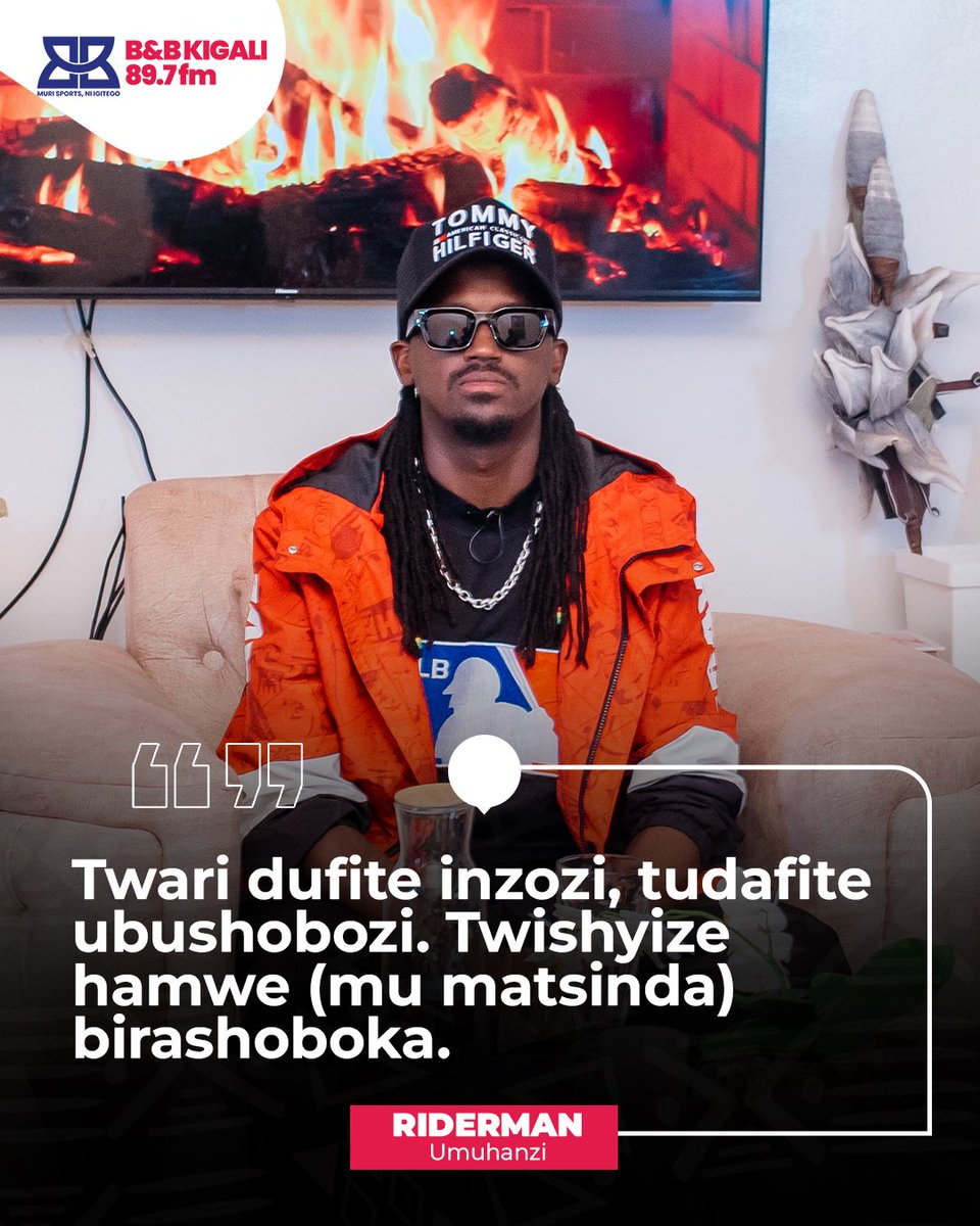 bbkigalifm's tweet photo. #Thelonginterview 

Riderman yagaragaje impamvu abahanzi bakoreraga mu matsinda. 

Kanda hano dukurikire ikiganiro cyihariye twagiranye na we ⤵️⤵️⤵️

https://t.co/CWG17bh0Xf https://t.co/3v9k3tcMFh