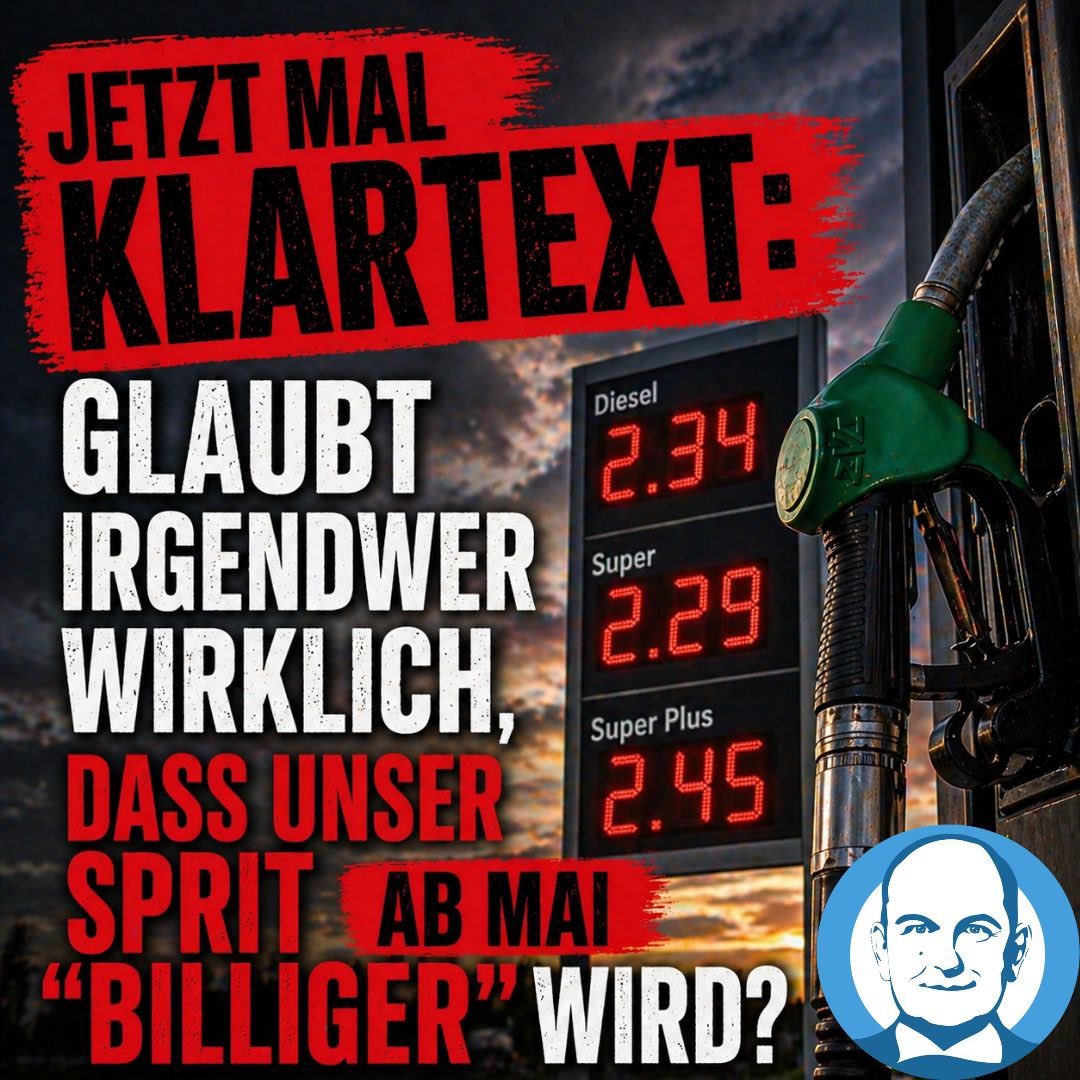 AfDProtschka's tweet image. Ganz ehrlich, glaubt noch jemand an diese Regierung? 

#union #cdu #csu #spd #regierung #spritpreis #nurnochafd