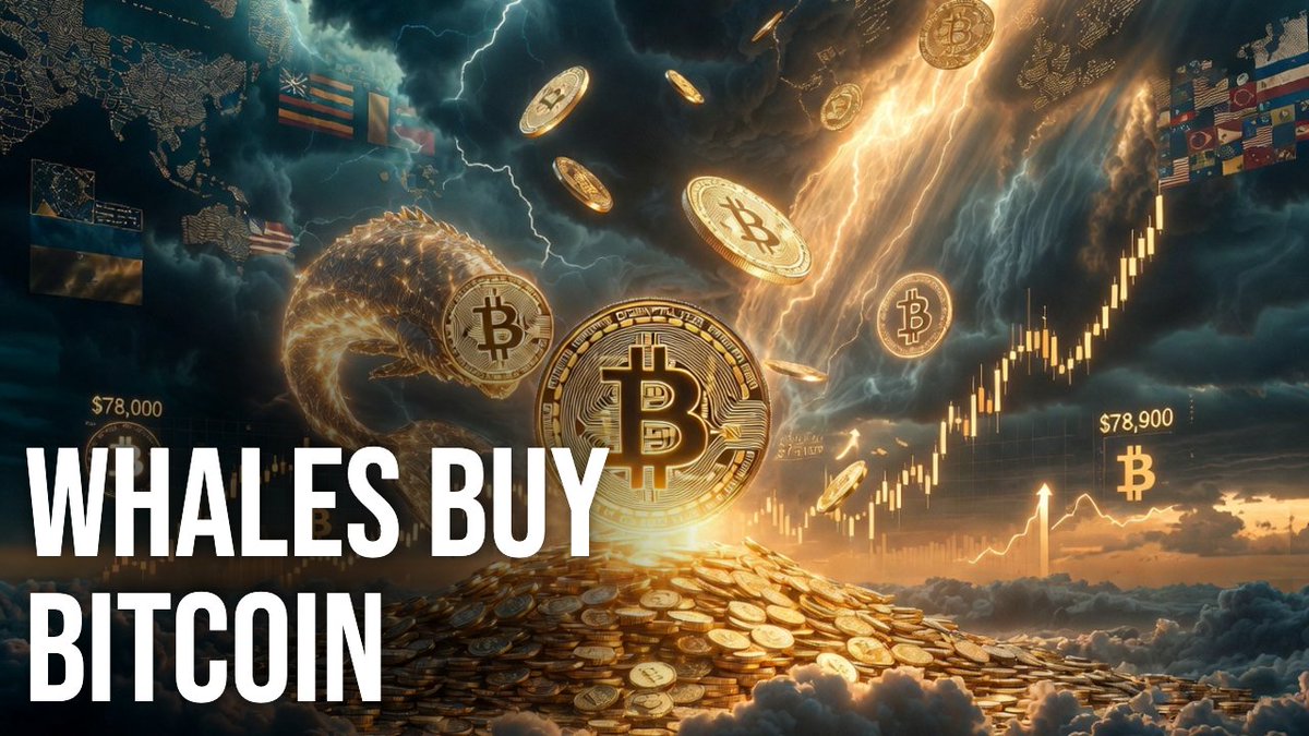 BitInsider_io's tweet photo. Bitcoin whales are loading up 🐋

37,920 BTC accumulated as geopolitical tensions cool and risk appetite returns 🚀

BTC jumped toward $78K… is smart money preparing for something BIG?

Follow for more alpha 👇

#Bitcoin #BTC #Crypto #Whales #bitinsider https://t.co/T35nWKZORa