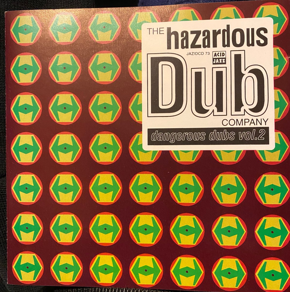 The Hazardous Dub Company  “Dangerous Dubs Vol. 2”
1993 ACID JAZZ🇬🇧

IRATION STEPPASメンバー参加ダブ・バンド故ブリブリ直系ベースサウンド💿🥶🔊⚡️
Alpha &amp; Omega ,The Disciples等々…当時のデジタル・ダブ勢と共鳴する重低音高純度UKダブサイケ盤💿🔊🎛️
名門ACID  JAZZリリースも渋いス‼️🤯