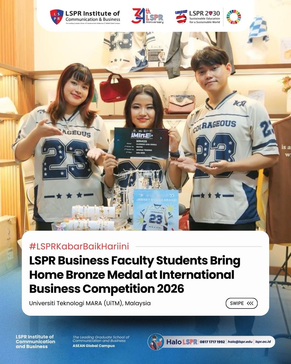 LSPR Institute of Communication & Business tweet media