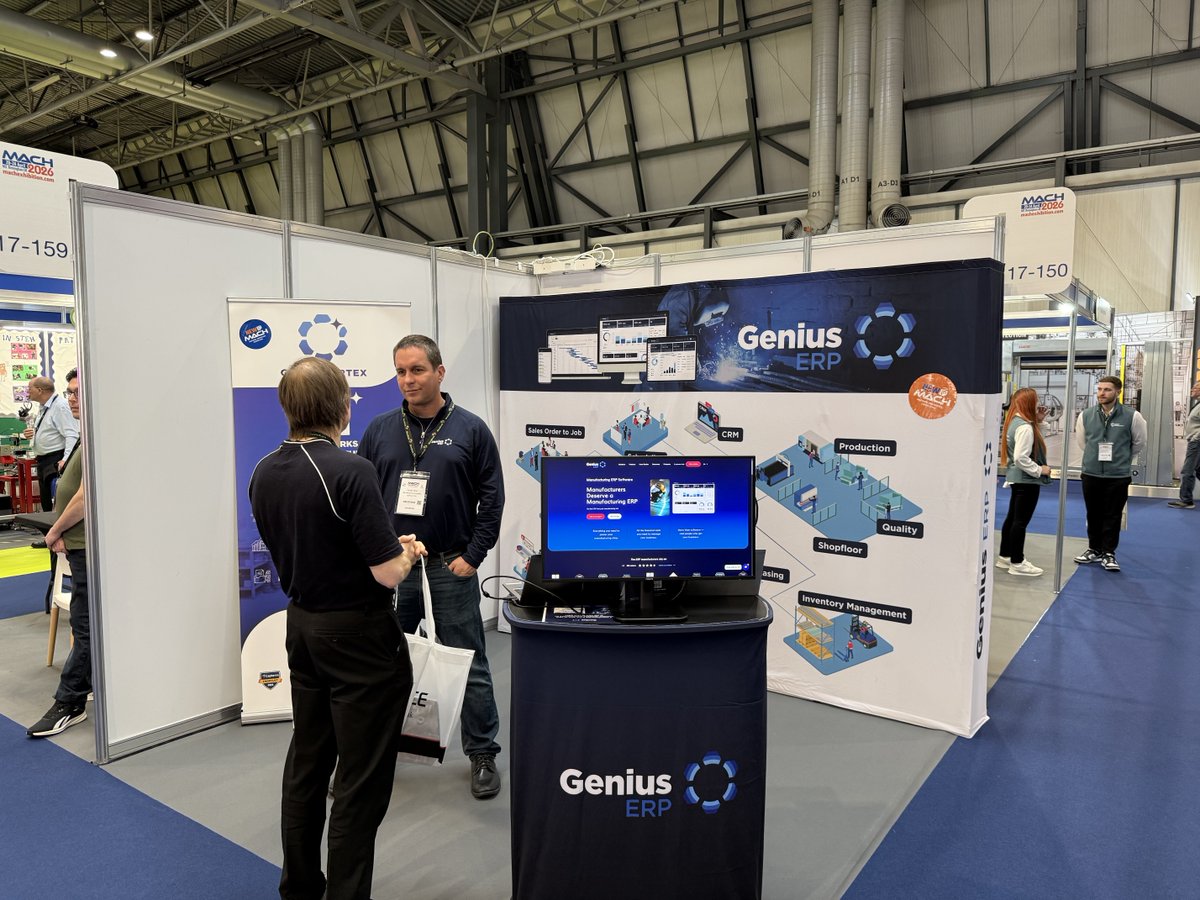 GeniusSolutions's tweet photo. Belle énergie à Birmingham, l'équipe Genius est dans son élément. 🇬🇧

Birmingham has been busy, and the Genius team has been right in the middle of it! 🇬🇧

#MACH2026 #Manufacturing #TeamGenius #MachUK #Birmingham MACH Exhibition https://t.co/g9fcNxaUHJ