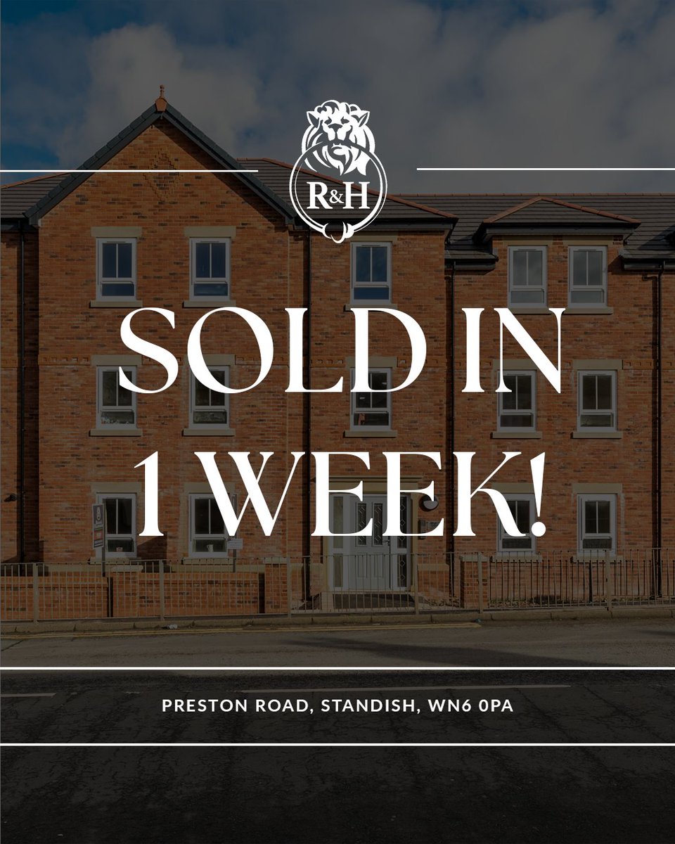 reganhallworth's tweet image. Sale Agreed in 1 WEEK! 💚
📍Preston Road, Standish, WN6 0PA

Curious about your home's value? 🏡 Get a free, no-obligation valuation today!
☎️ 01942 205555
📧 wigan@reganandhallworth.com
🔗 tinyurl.com/yan6767t

#Sold #Home #estateagent #realeastate #wigan