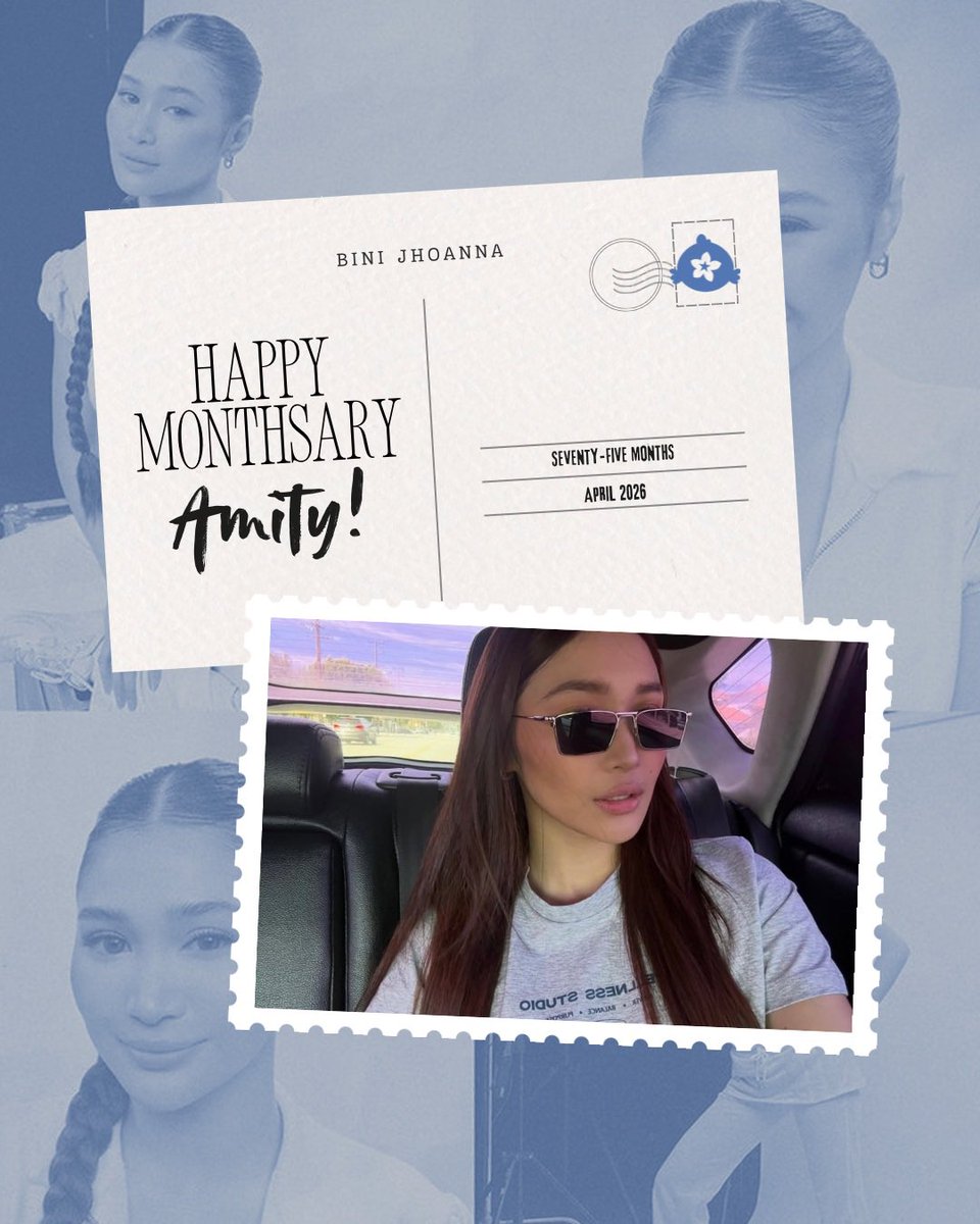 BiniJhoannaOFC's tweet photo. Happy 75th monthsary, Amities! 💙🦋 https://t.co/A1XGjC5dng