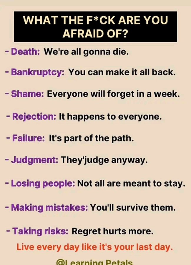 RealUncleMac's tweet photo. When you have it at the back of your mind, that you gonna die one day.

You will understand that, you really don't have anything to lose. 🤌 https://t.co/LSHPONjv4J
