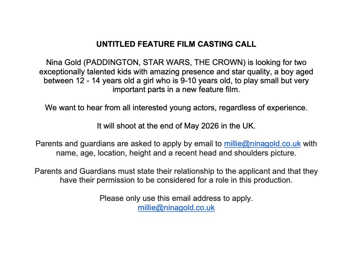 Nina Gold Casting Ltd tweet media