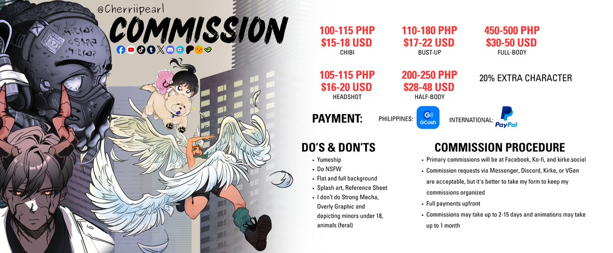 🍒🧋cherriipearl | COMMISSION OPEN✨ tweet media