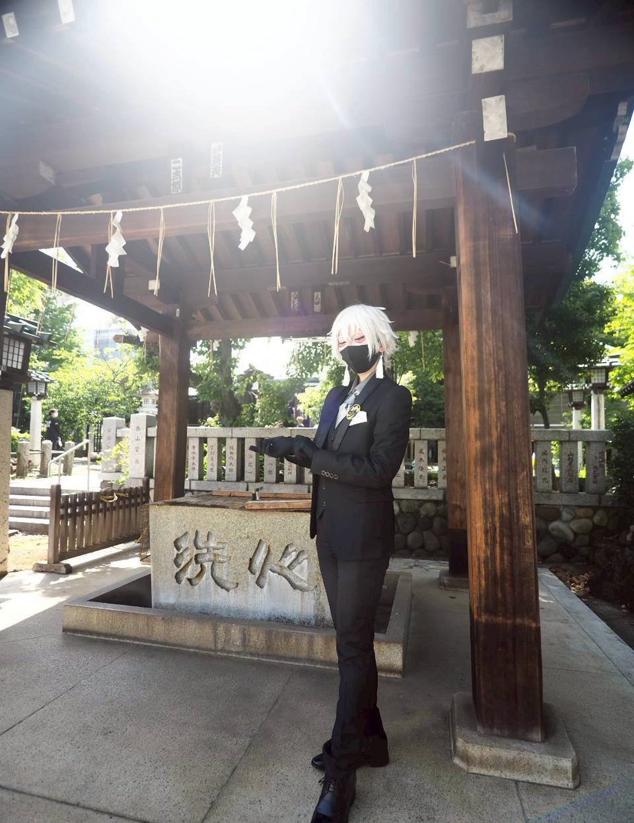 cosplay/刀剣乱舞/鳴狐

ポージング諸々は勉強中
ホワイトミストがいい仕事してくれた🥹

📸：<a href="/GlitterWish0301/">聖@4/26 COSSAN📸</a>