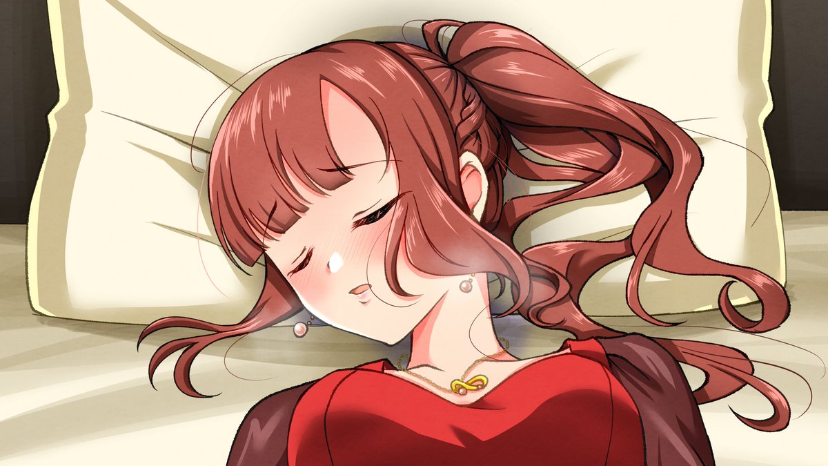 来月のFantia定期更新イラストの投稿予約完了__。 