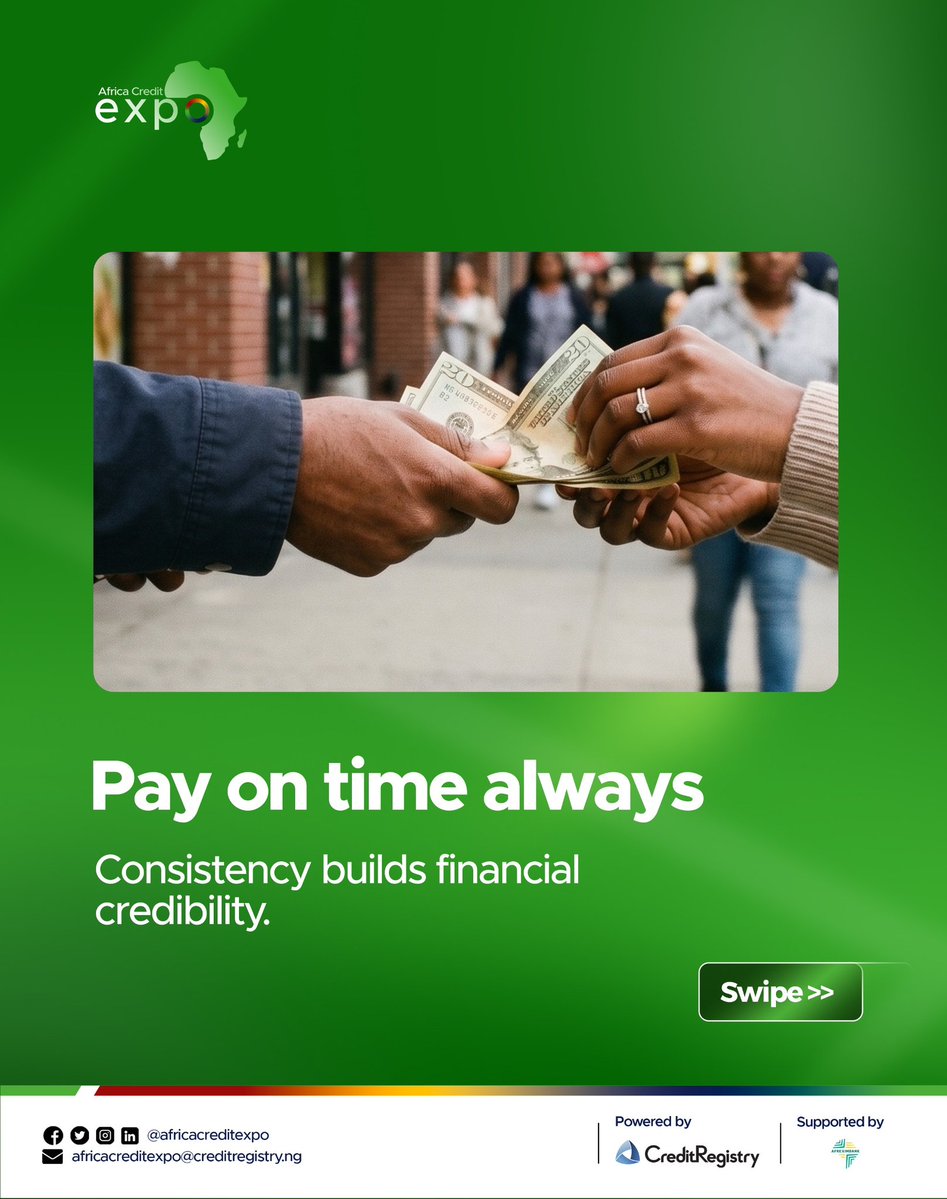 credit_expo's tweet image. The goal is not just earning more — it is managing wisely and building sustainably.
Start with one habit today.
 
#FinancialWellness #MoneyHabits #FinancialDiscipline #SmartFinance #WealthBuilding