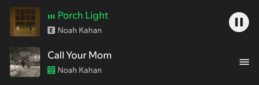 didn’t even give myself a chance to be happy this morning