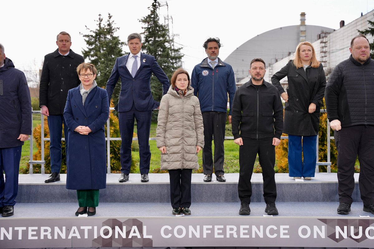 EBRD's tweet image. Restoring the #NSC structure’s full functionality by 2030 could cost at least €500 million.

“I call on the international community to step up and help restore nuclear safety to the levels preceding this reckless attack,” President @OdileRenaud