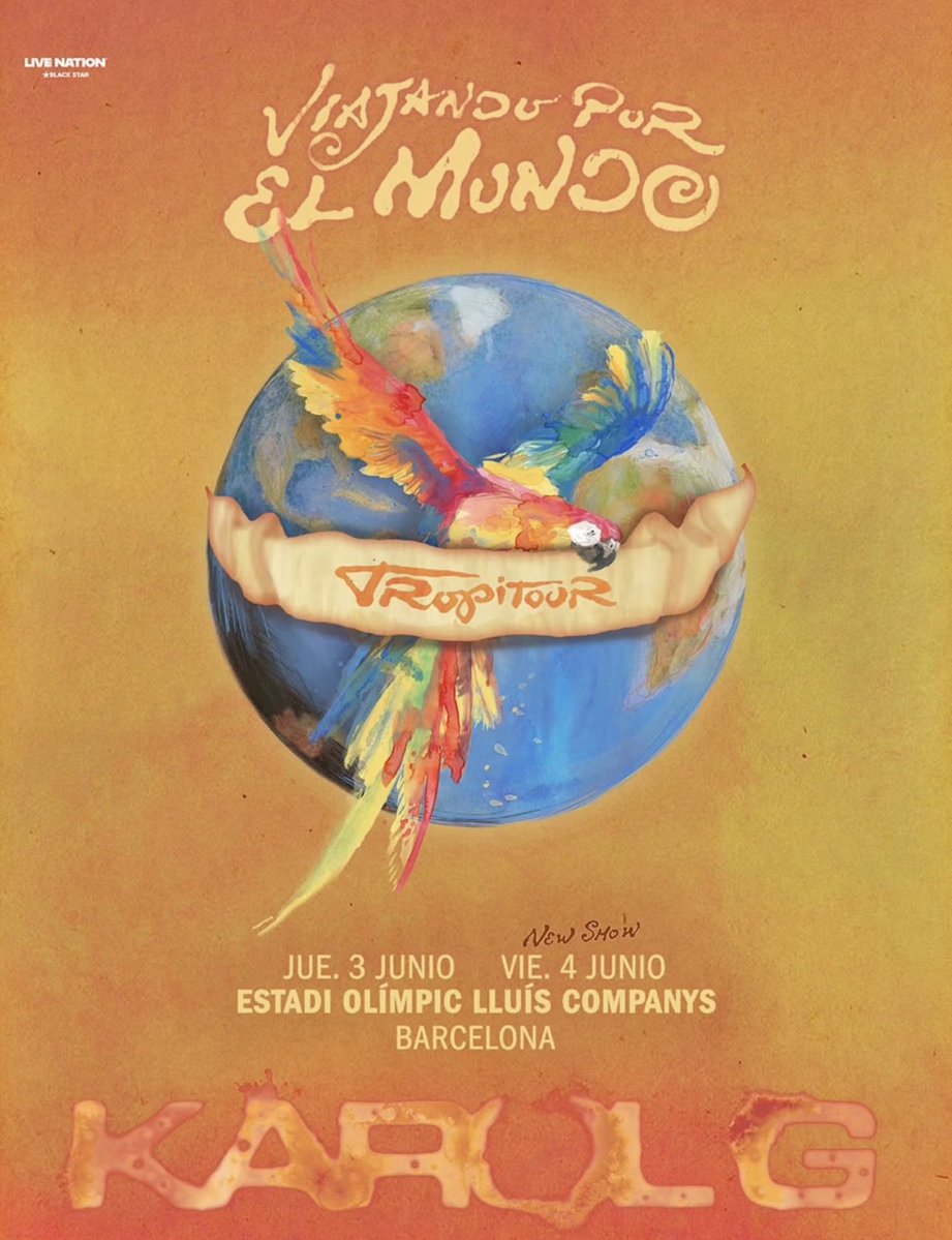 Karol G España tweet media