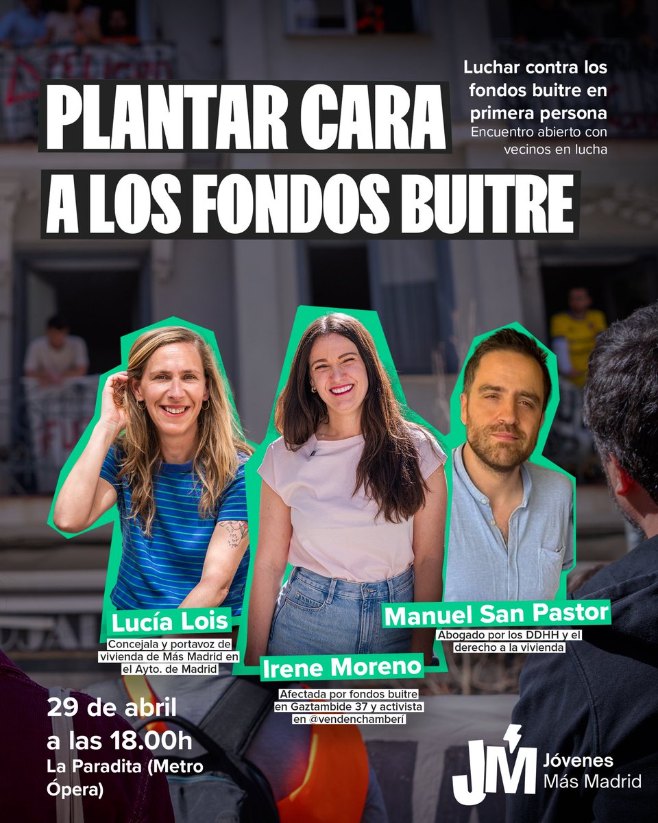 Jóvenes⚡️Más Madrid tweet media