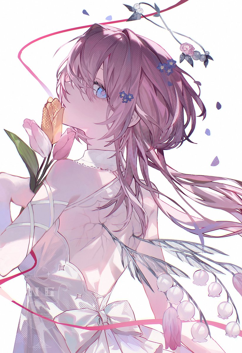 祝く月 tweet media