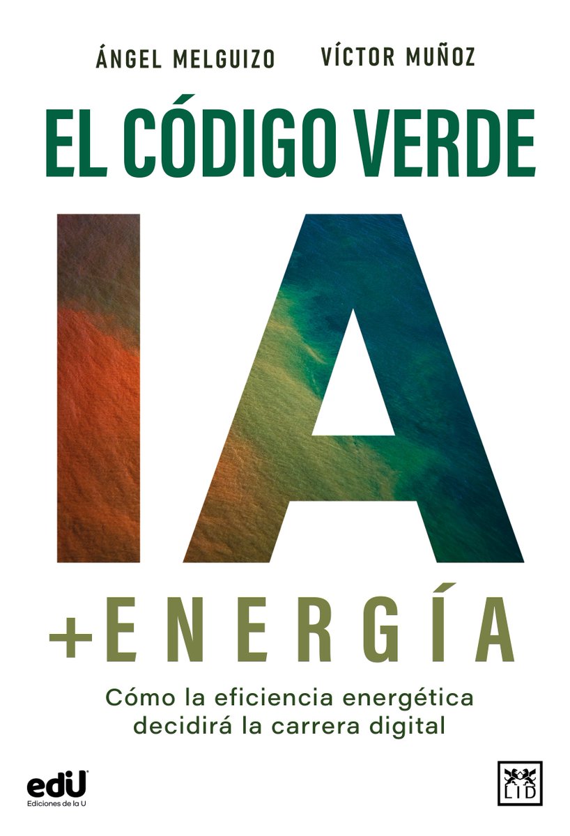 angelmelguizo's tweet photo. Amigos!

El Código Verde: IA + Energía - con @Vicmunro  - ya está disponible como ebook en La Casa del Libro, una de mis librerías de toda la vida
https://t.co/Jqs2ISv70M

(en comentarios otras tiendas digitales) https://t.co/Nm3Unhhzg2