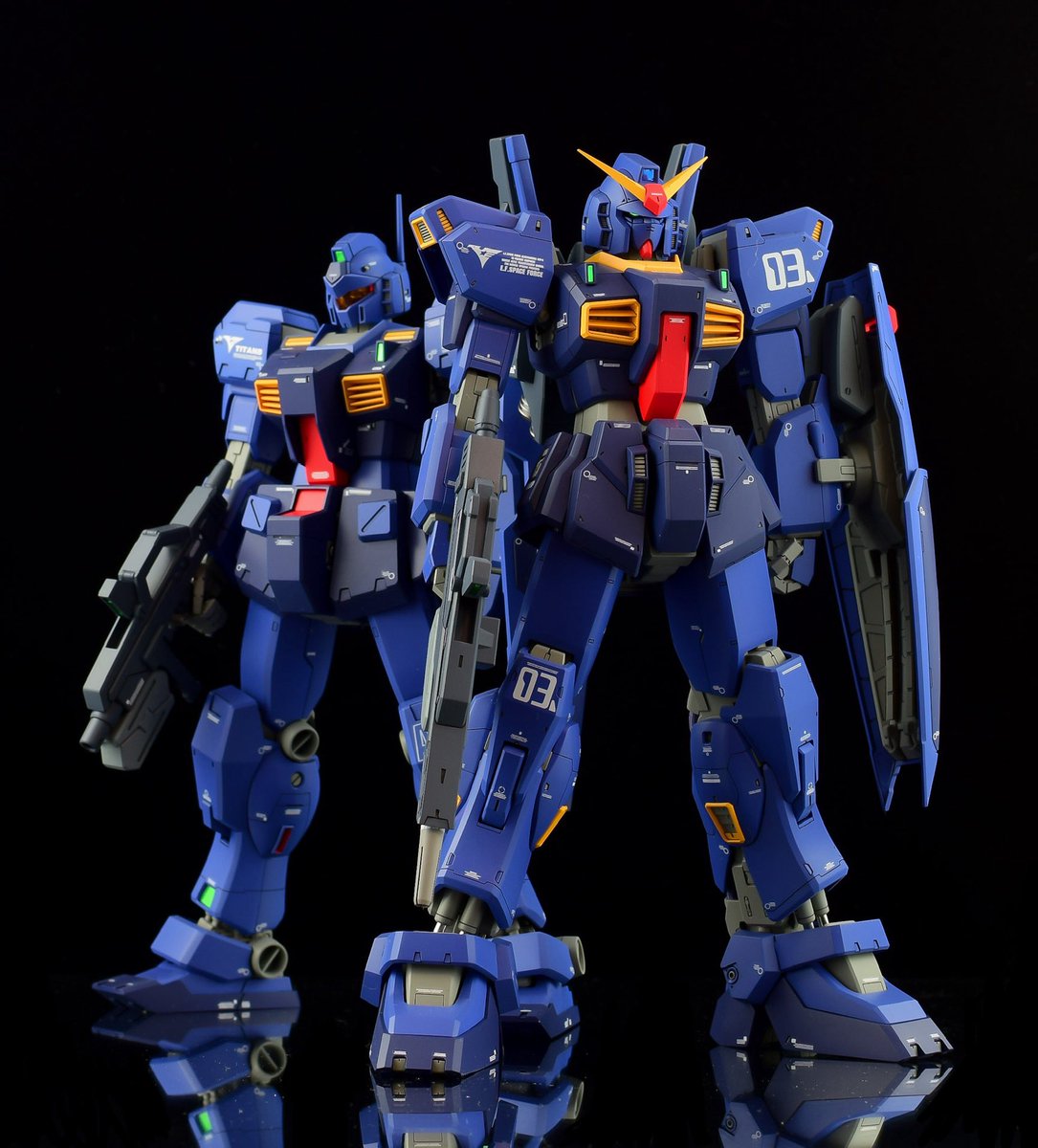 #ガンプラ春の連邦まつり
ティターンズを貼れってさ😏