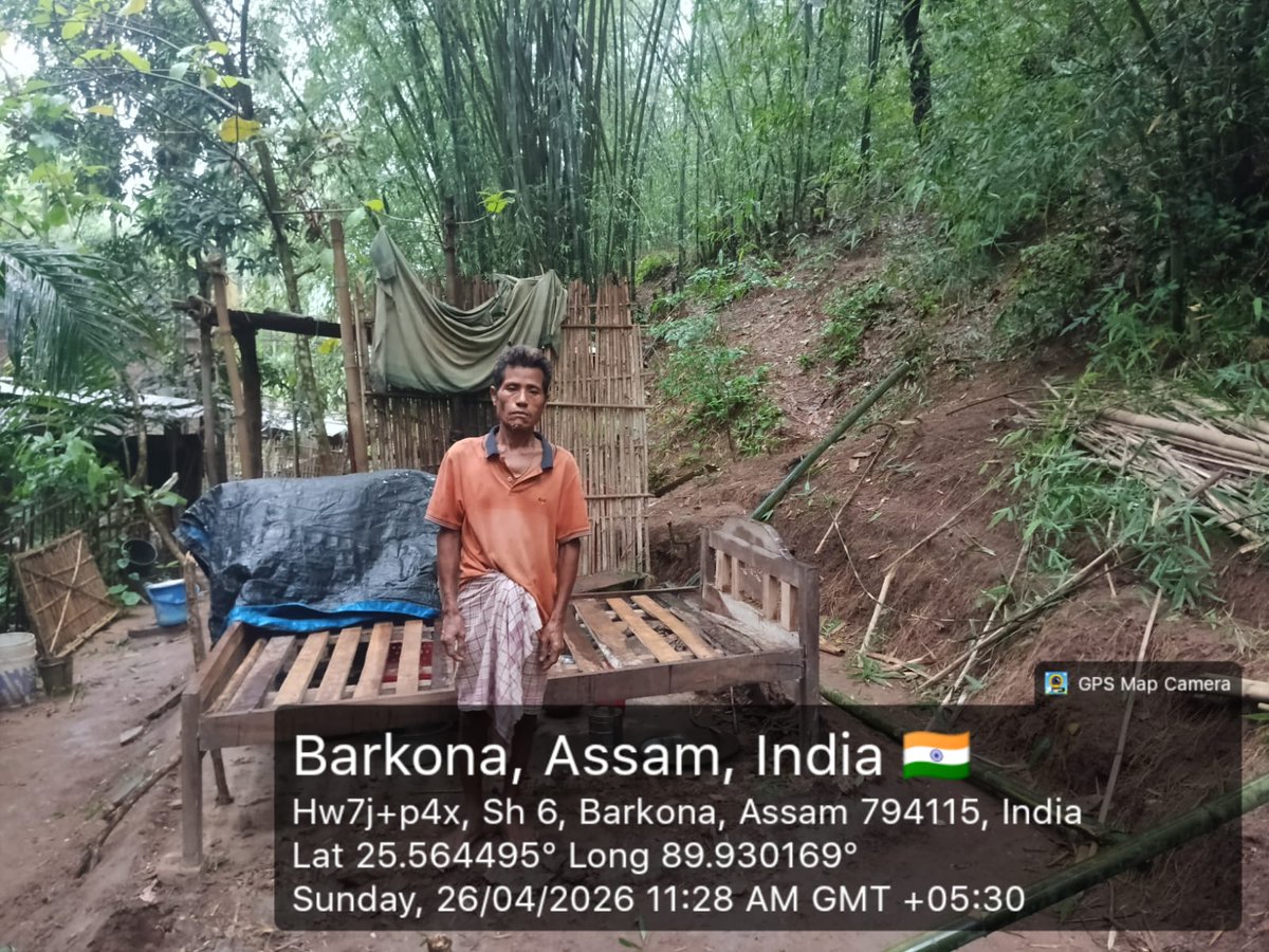 NELiveTV's tweet image. Thunderstorm Batters South West Garo Hills, Several Homes Damaged

#Meghalaya #WestGaroHills #northeastlive #Thunderstorm #northeast