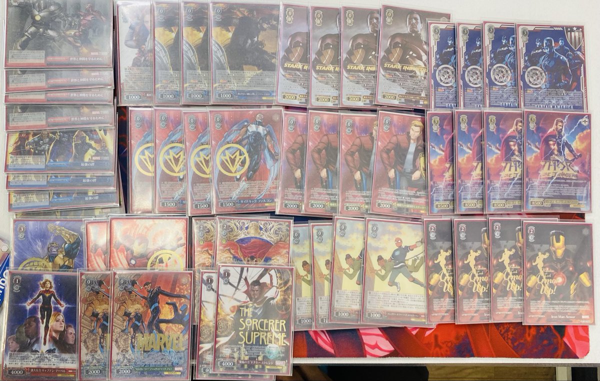 WS】マーベル優勝デッキレシピ(グランドパンダキャニオン秋葉原店