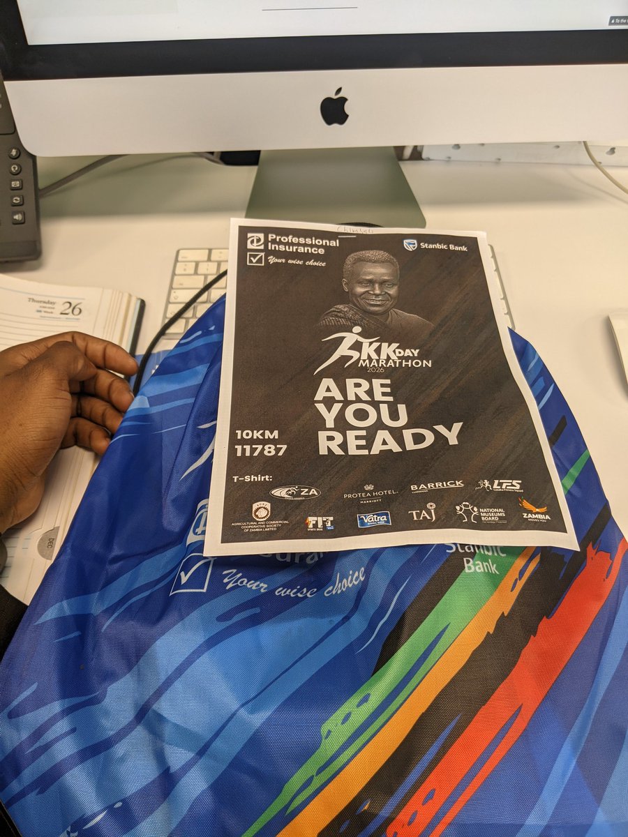 chimbarly's tweet photo. Running the KK Marathon tomorrow!💪🏾 https://t.co/PUf4tJwAa6