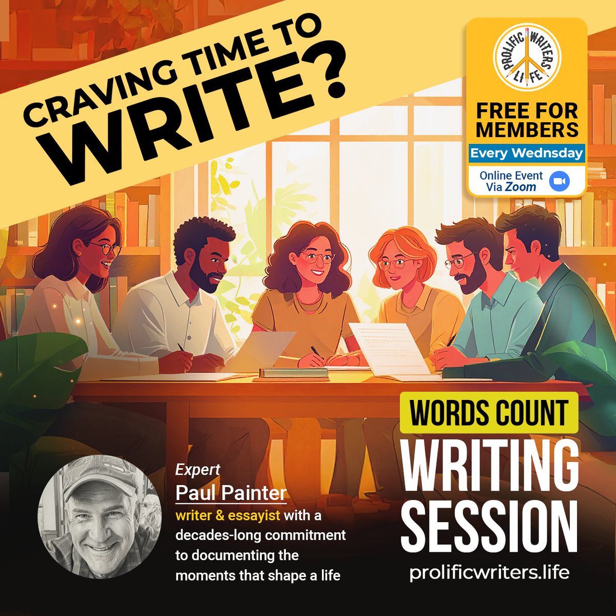 prowriterslife's tweet image. Graving Time To Write?

Join us every Wednesday at 10 am Pacific / 3 pm Eastern: 
prolificwriters.life/product-catego…

#amwriting #author #authorcommunity #authorpreneur #finishyourbook #ProlificWritersLife #wordcount