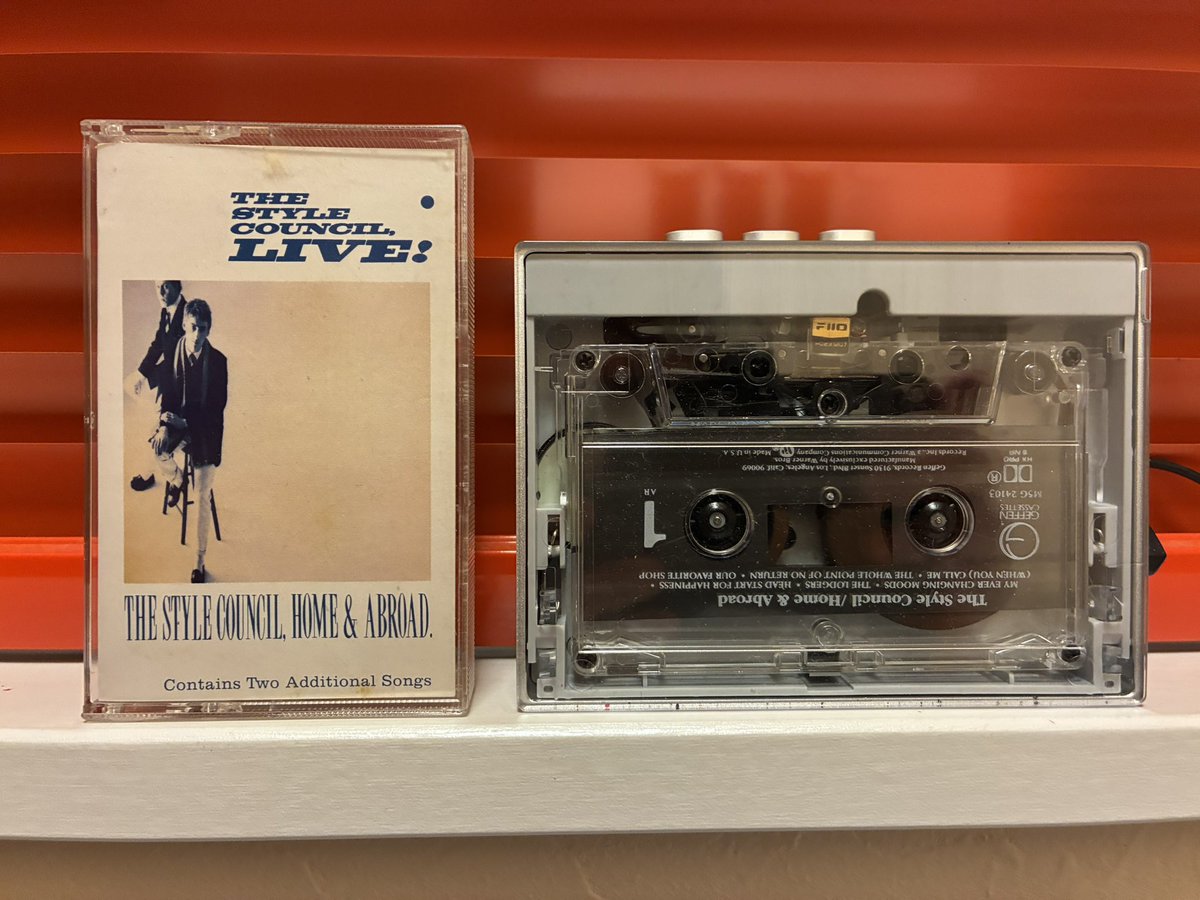 masuya57577's tweet image. The Style Council_Home &amp;amp; Abroad（米 Geffen Records M5G 24103）
 #NowPlaying
 #cassette
