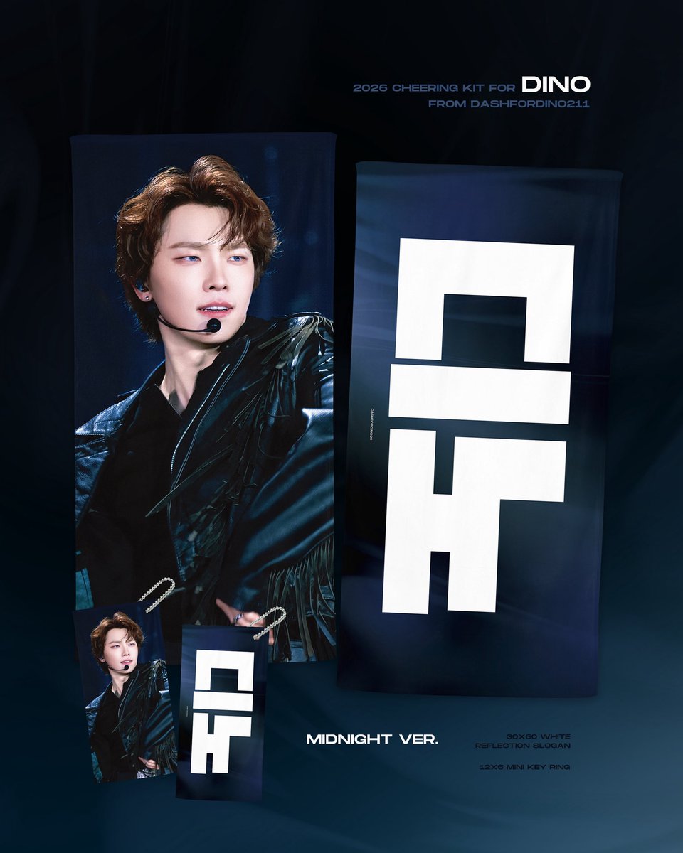 SEVENTEEN 2026 JAPAN FANMEETING 'YAKUSOKU' CHEERING KIT for #DINO #디노 #ディノ

🇯🇵現地受領予約🔗 forms.gle/9nWKghijjcY7Lv…
• 東京 ~ 5/10 23:59
• 大阪 ~ 5/20 23:59

🇰🇷한국국내배송~5/5 23:59🔗forms.gle/5xg2fBzrcBWN73…

🍀RT 추첨 1분께 슬로건 드립니다(랜덤)
✉️G.O DM PLZ