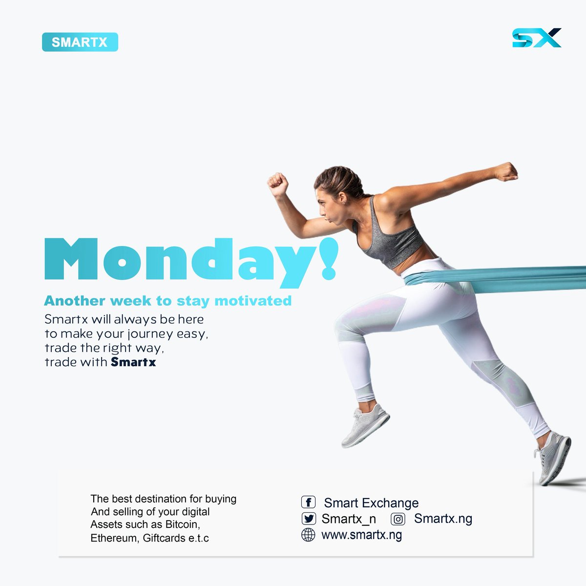 SmartX_n's tweet image. Enjoy the best exchange rates with smartx this weekend 😍😍. Slide in now to trade✅ 

#trade #crypto #giftcard