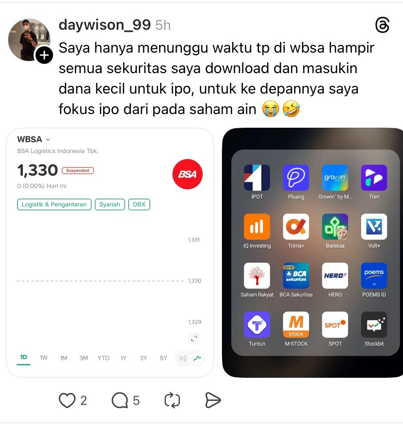 Lambe Saham tweet media