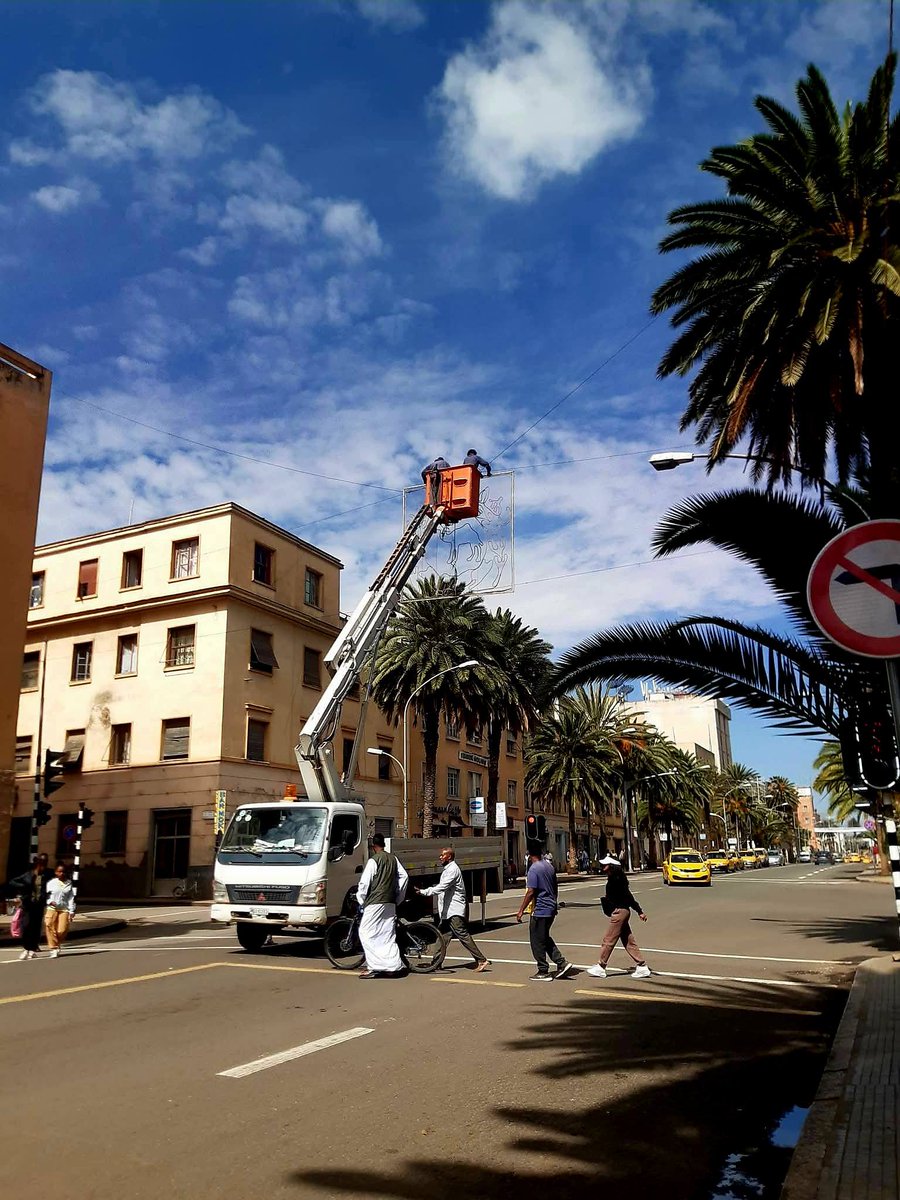 GhideonMusa's tweet image. Preparations for Independence Day underway

As Eritrea marks the 35th anniversary of Independence Day, the main streets of Asmara are being beautifully decorated with colorful lights. 

@Abiefrem #Asmara #EritreaAt35 #Eritrea