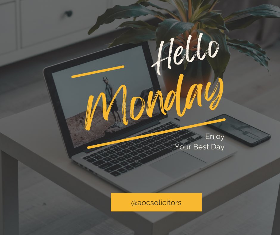 AOCSolicitors's tweet image. Monday is a fresh brief—approach it with clarity, argue it with confidence, and deliver results that speak for themselves.

#mondaymotivation #aocsolicitors #lawyers