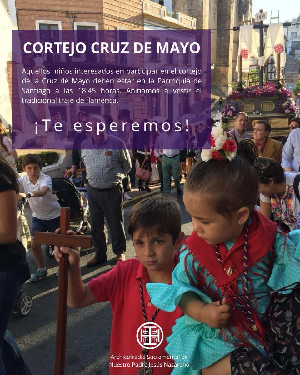 jesusdealcala's tweet photo. 𝐏𝐚𝐫𝐭𝐢𝐜𝐢𝐩𝐚 𝐝𝐞𝐥 𝐜𝐨𝐫𝐭𝐞𝐣𝐨 𝐝𝐞 𝐥𝐚 𝐂𝐫𝐮𝐳 𝐝𝐞 𝐌𝐚𝐲𝐨 portando una varita. Te esperamos a las 18:45 del próximo viernes para poder acompañar a la Cruz.

¡Te esperamos para pasar una tarde muy especial!

#jesúsdealcalá https://t.co/iiaDGhqPpj