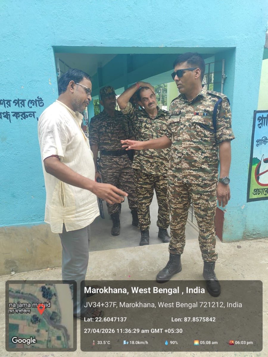 West Bengal Sector CRPF, Kolkata tweet media