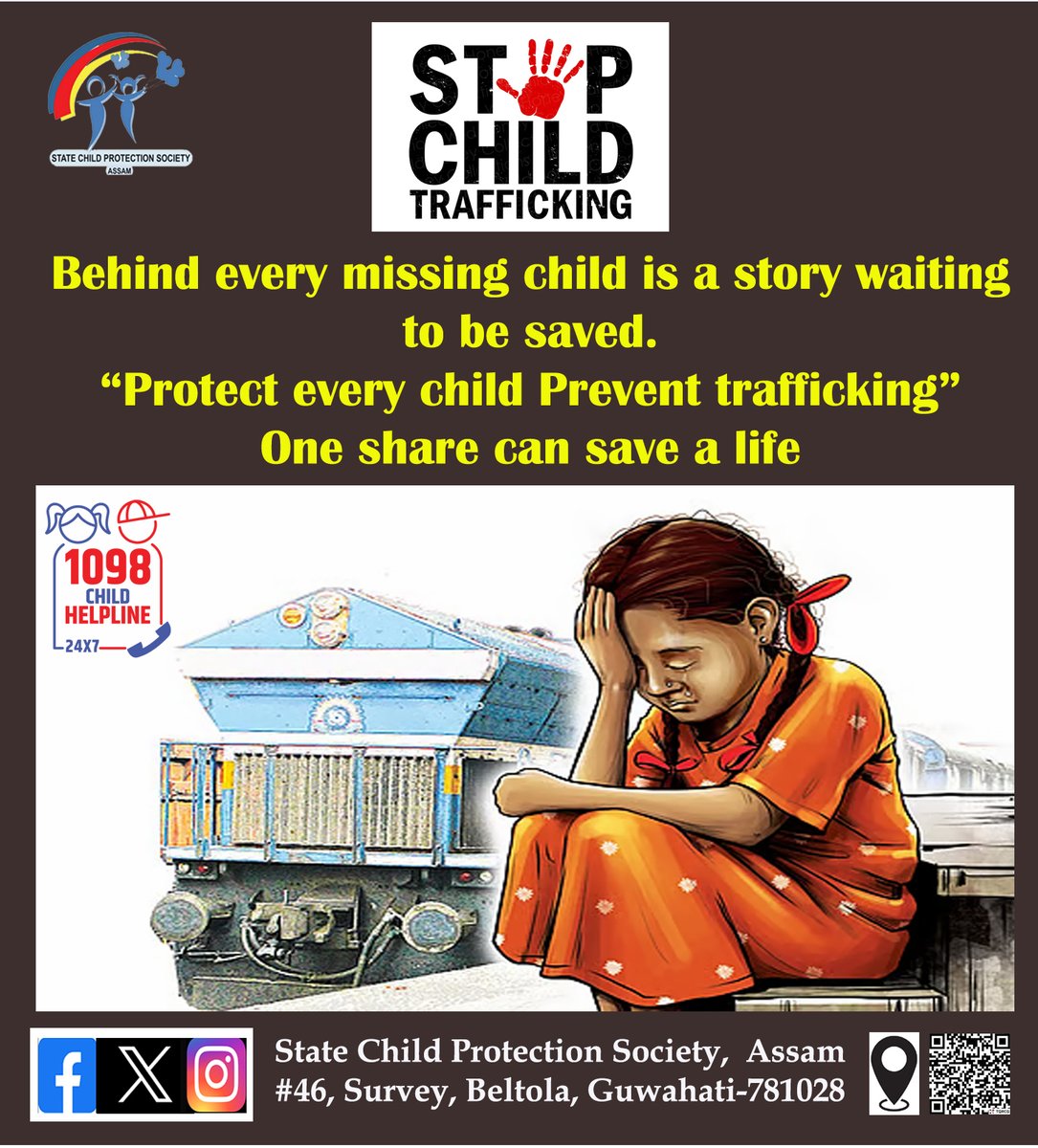 State Child Protection Society, Assam tweet media