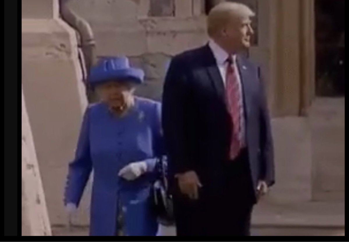 BraidseaQuine's tweet image. Remember how he treated the late Queen?

#NoRespect #NoManners #NoClass
