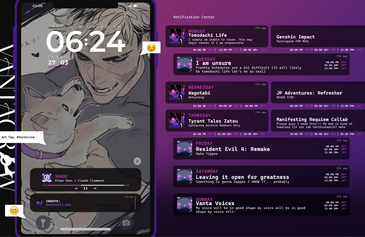 Vantacrow Bringer🃏🔪 NIJISANJI EN tweet media