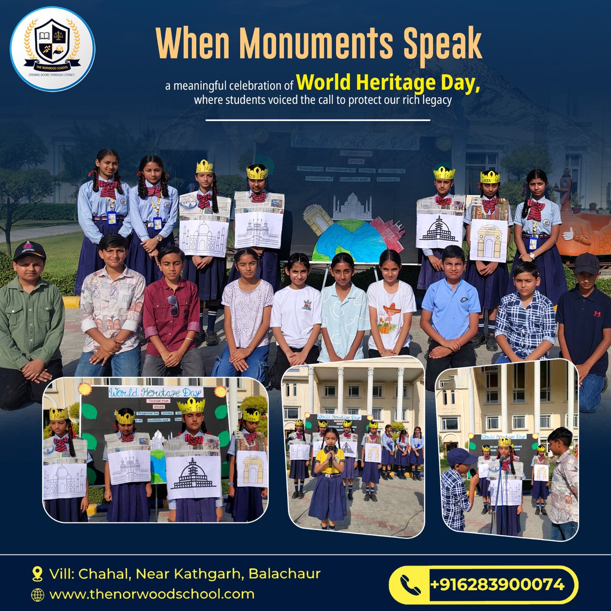 norwood76788's tweet image. When Monuments Speak: A Call to Protect Our Heritage#WorldHeritageDay 

#SaveMonuments #CulturalPride