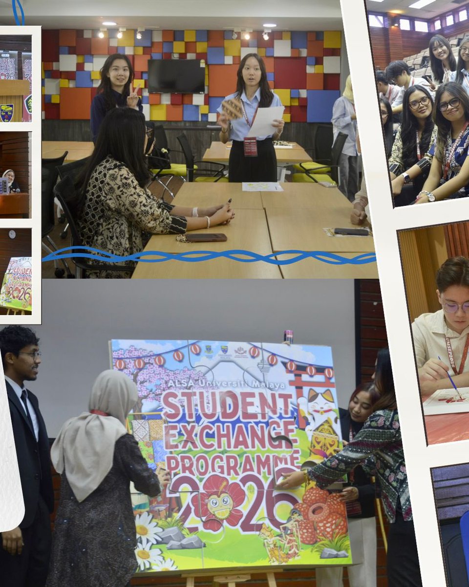 ALSAUMofficial's tweet photo. [ALSA SEP 2026: Recap Day 1]

The journey has officially begun! Day 1 brought us an unforgettable start with our Opening Ceremony, followed by vibrant Cultural Performances, engaging Cultural Learning sessions, and a fun-filled Ice Breaking session that brought everyone closer https://t.co/hmPKWmIuIE