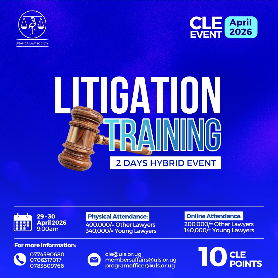 ug_lawsociety's tweet photo. PROFESSIONAL DEVELOPMENT: We bring you our 2-day hybrid Litigation training slated for April 29-30 2026. 

We encourage especially our members to register for this event. 

Award: 10 CLE Points. 

To register in advance, tap on the link: 
https://t.co/gYVYCZaoDL

#ULSCLE #BangTheTable #BackOnTrack #RNBVision2060