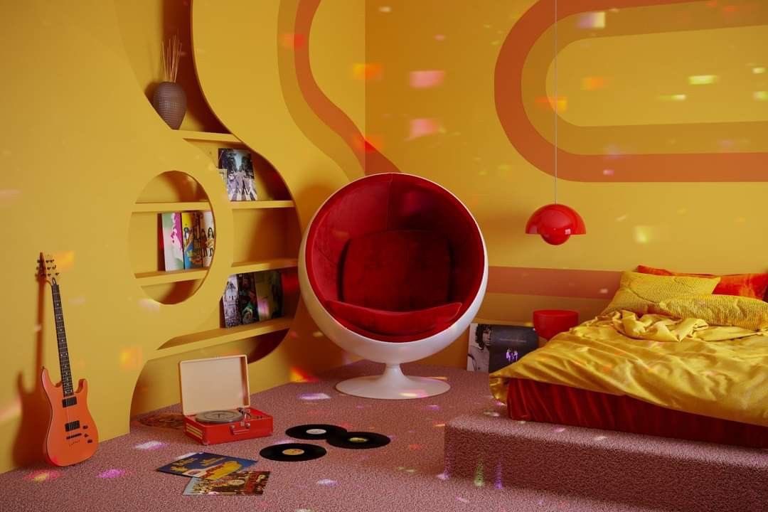 je je me tairais jamais sur la deco des années 70/80/90