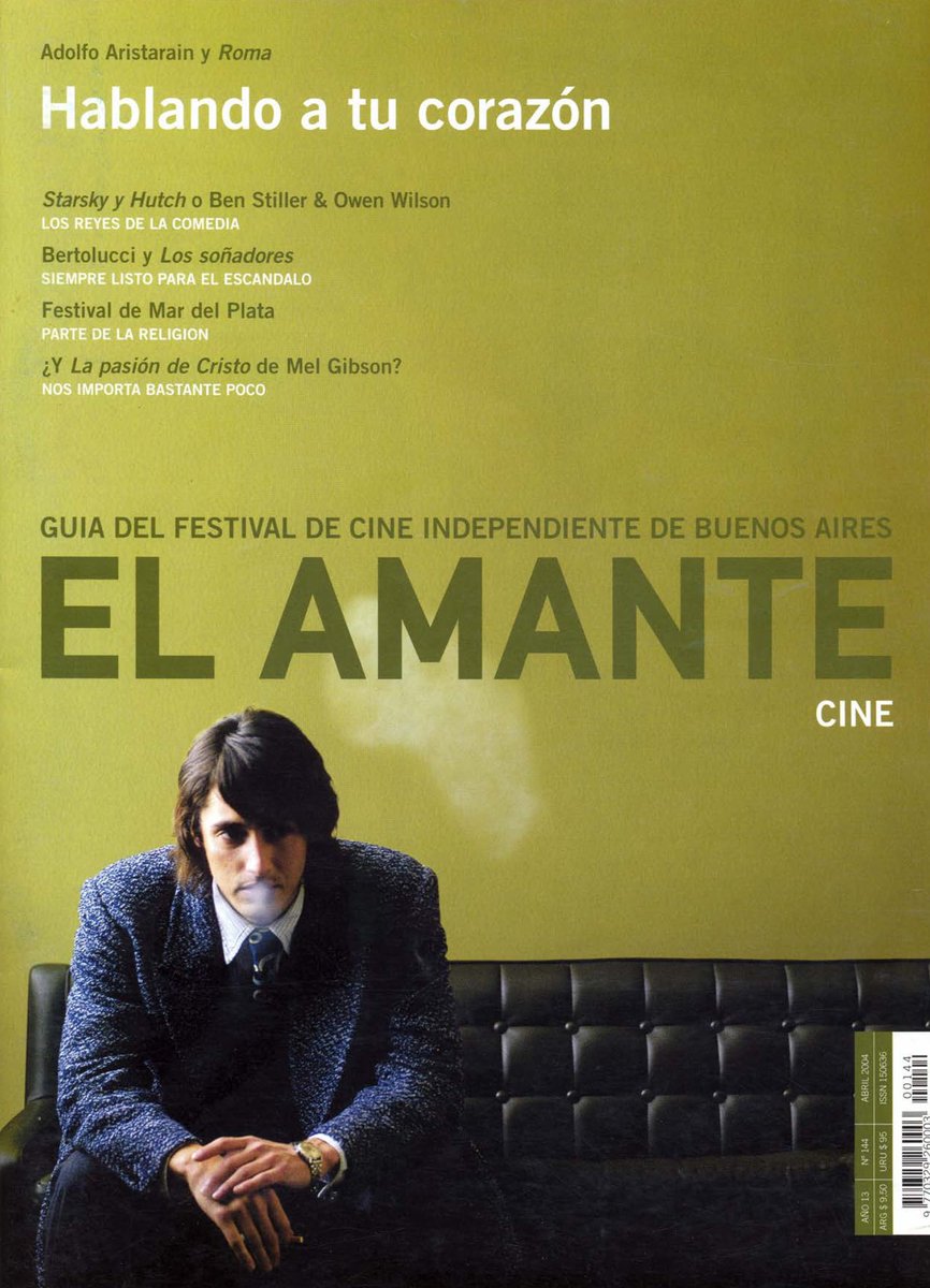 emepanoxis's tweet photo. Agrego: la crítica de Roma para El Amante, abril de 2004. https://t.co/FUNx8mcTJU
