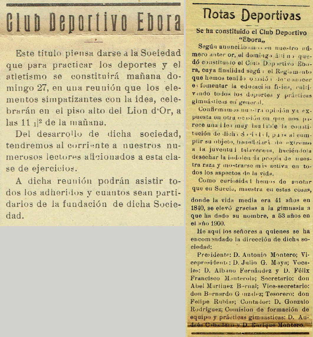 alfresky80's tweet photo. 27 de abril de 1924. 
Fecha de fundación del primer club de fútbol "oficial" en Talavera de la Reina, el Club Deportivo Ébora.
Hoy, 102 años después, la llama y la pasión por el fútbol blanquiazul, está más viva que nunca.

💙 https://t.co/WQ0J2KVEtl