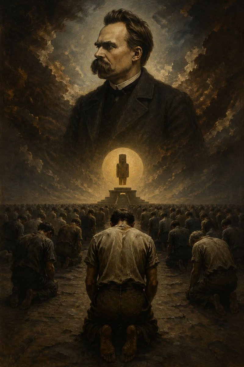 «Les esclaves n’ont pas besoin de chaînes, mais d’une idée qu’ils considèrent comme sacrée » 
Nietzsche