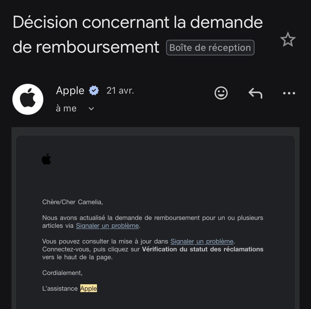 camélia tweet media