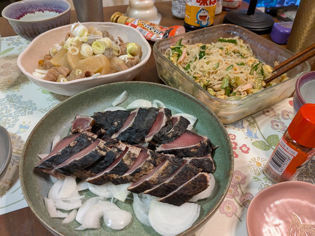 yrumin98's tweet photo. 美味しすぎるカツオの藁焼き☺️

#料理記録 
#料理好きな人と繋がりたい
#おうちごはん https://t.co/j5mrImc1Zx