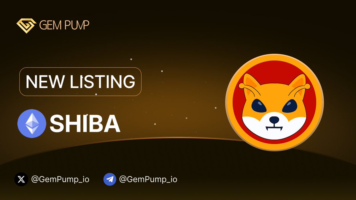 Gempump_io's tweet image. 👏 #SHIBA listed on GemPump.io 

📄 CA: 0x969626767b9ecbb2eb20727787c5b55eb08fe696

 🌐 TG：t.me/AlienShiba

 ✖️ X：x.com/alienshiba_eth

💎 GemPump：gempump.io/token/alienshi…

#NewListing #GemPump #100xGem